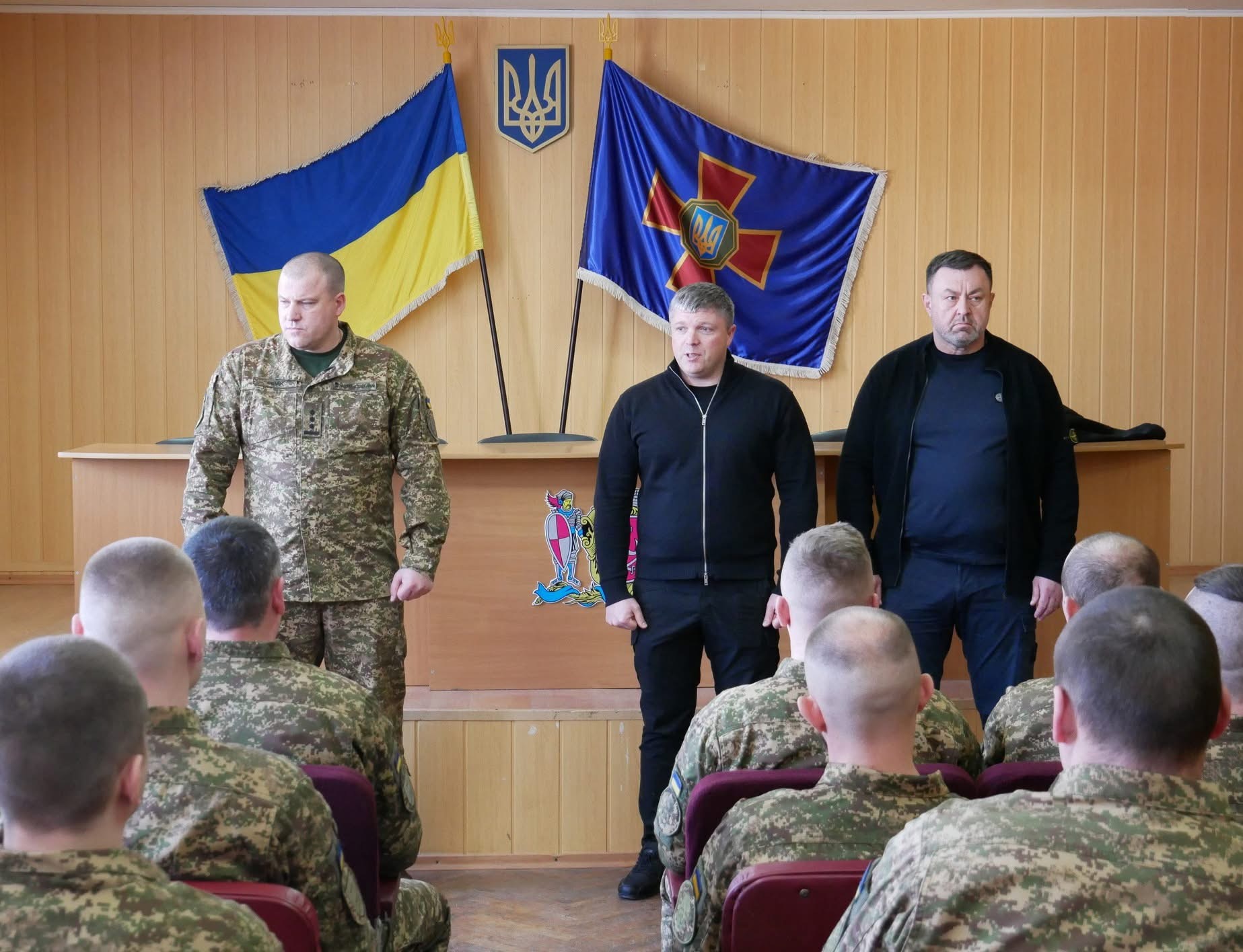 Нацгвардійців Вінниччини привітали з річницею створення НГУ