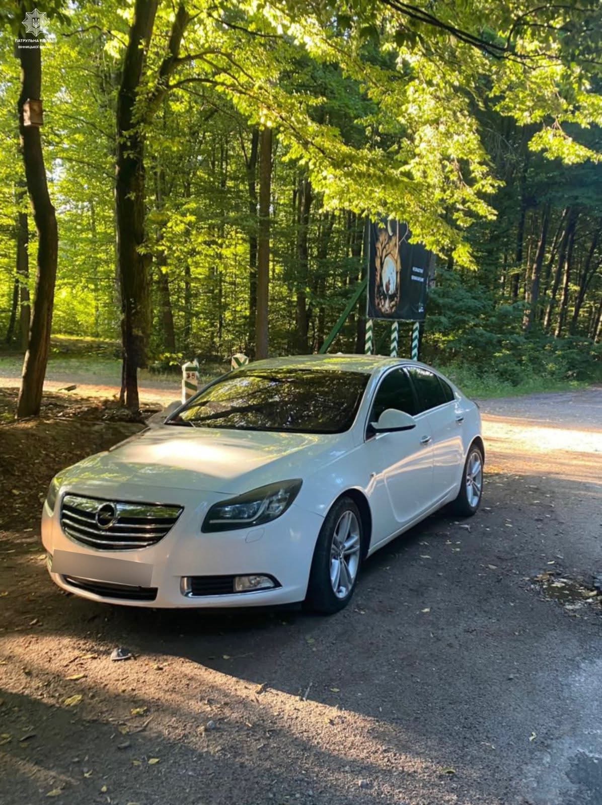 Зупинили нетверезого водія без права керування