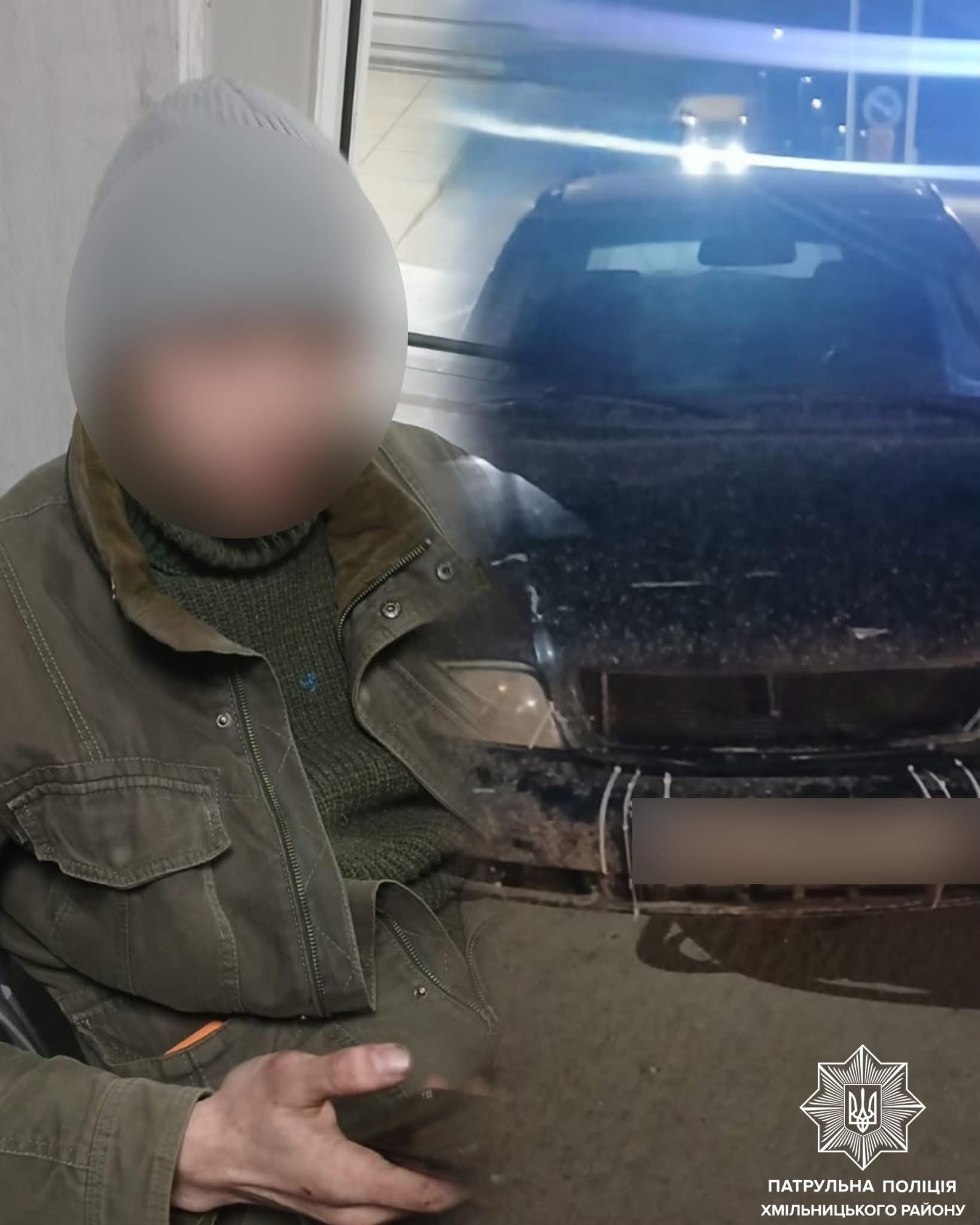 На Вінниччині патрульні зупинили водія без прав з ознаками сп’яніння