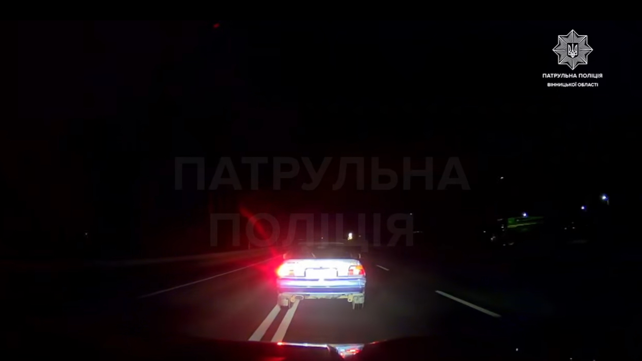 У Стрижавці п’яний водій тікав від патрульних: у нього виявили 2,76 проміле