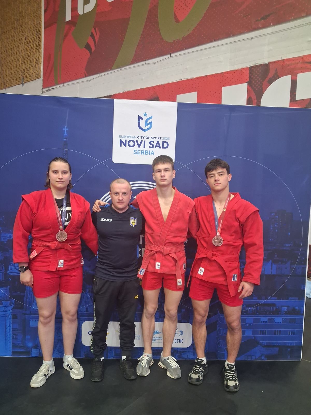 Дві бронзові перемоги Європи: вінницькі самбісти гідно заявили про себе на міжнародній арені