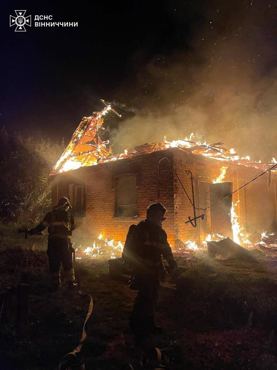 На Вінниччині за добу ліквідовано 31 пожежу