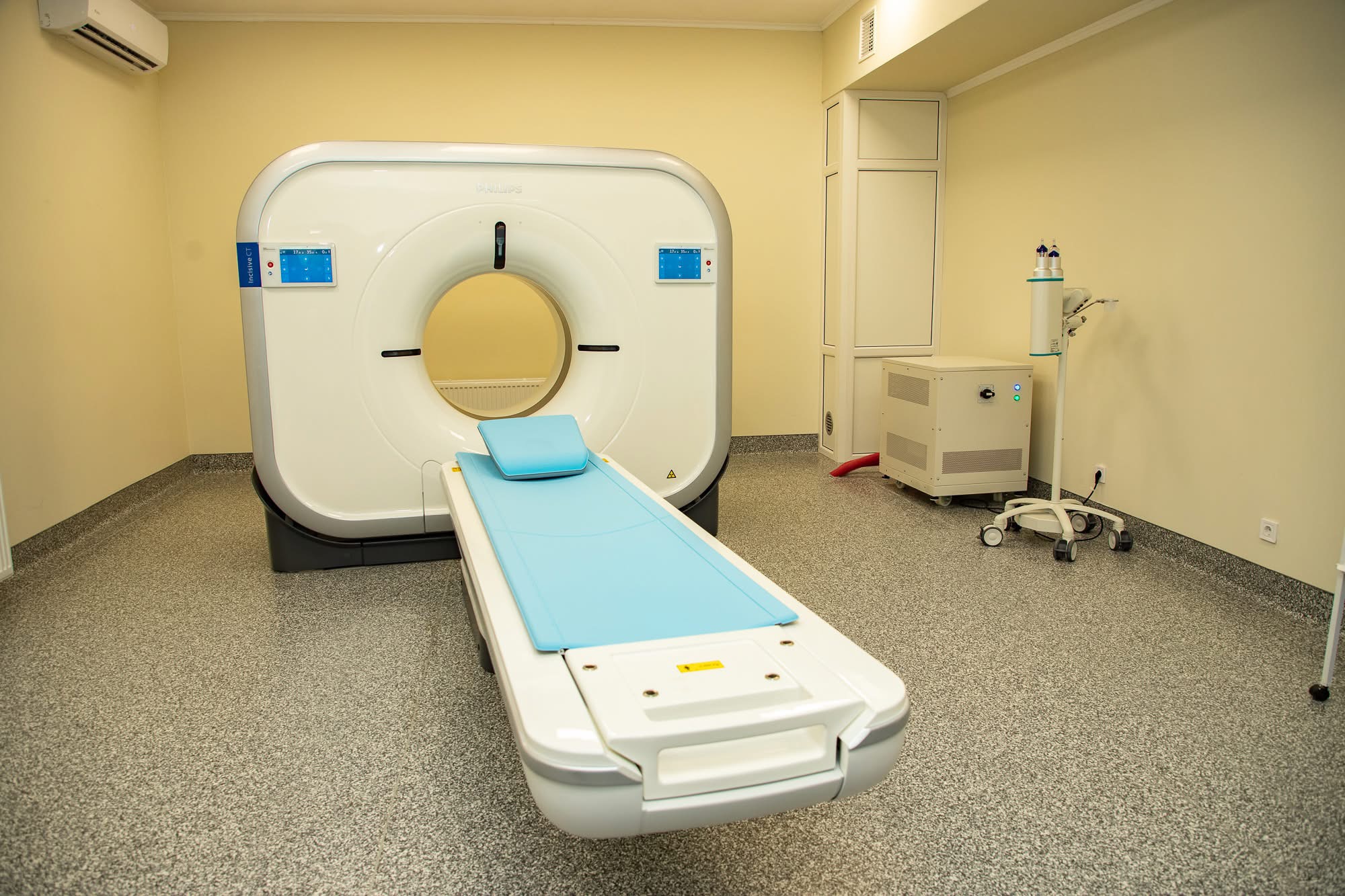 У Вінницькому фтизіопульмонологічному центрі запрацював кабінет комп’ютерної томографії