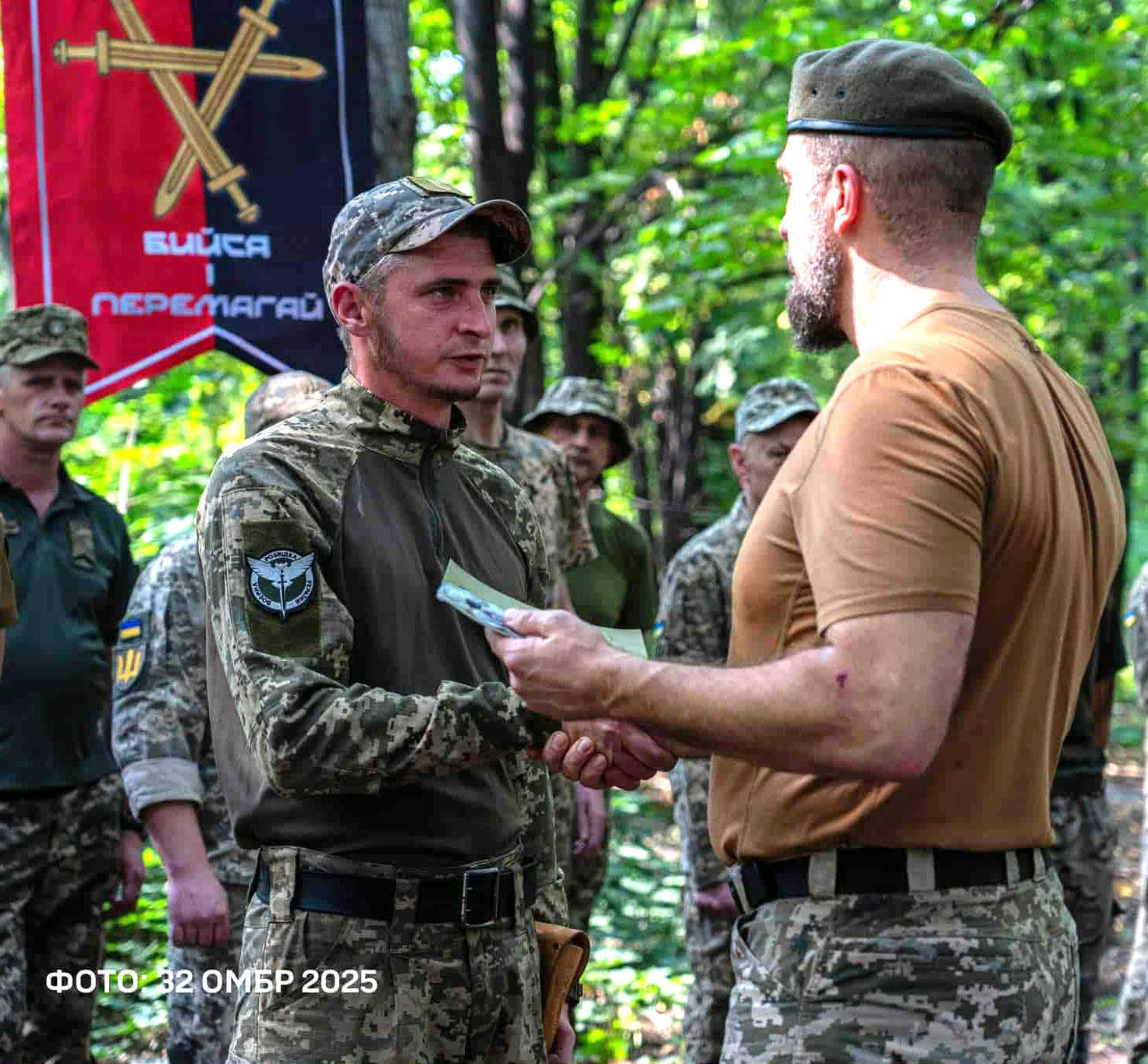 Солдата з Тульчина Олексія Брижатого відзначено відомчими нагородами Міністерства оборони України