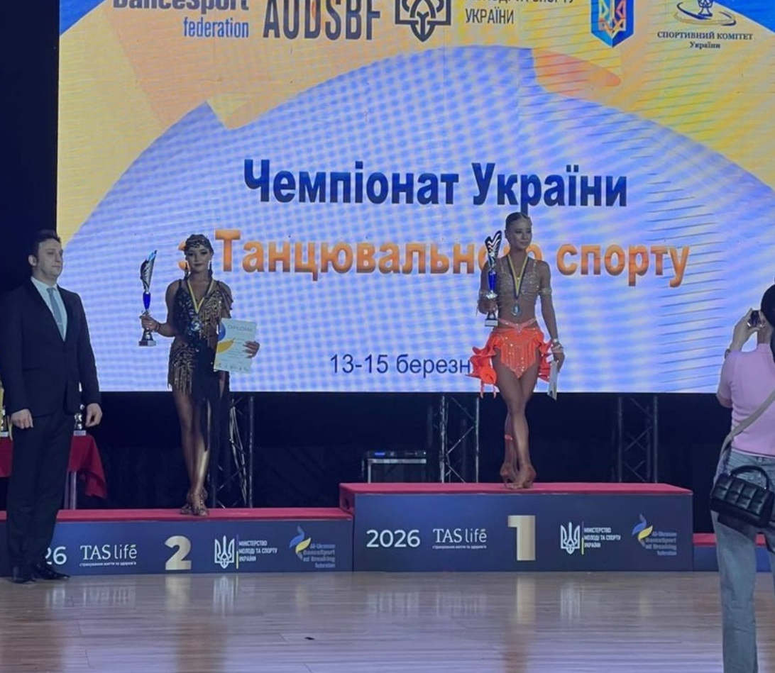 Юні танцівниці з Хмільниччини здобули призові місця на Чемпіонаті України