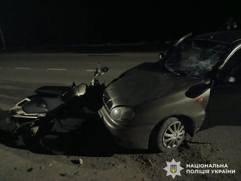 На Вінниччині у ДТП постраждали двоє підлітків