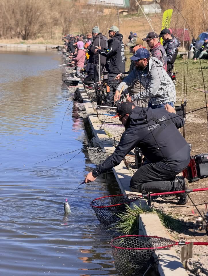 На Вінниччині визначили чемпіонів України з лову форелі в озерах