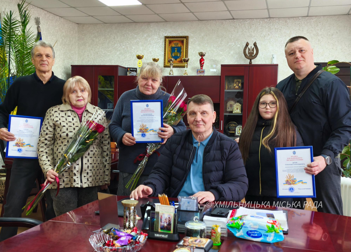 У Хмільнику відзначили військових та їхні родини