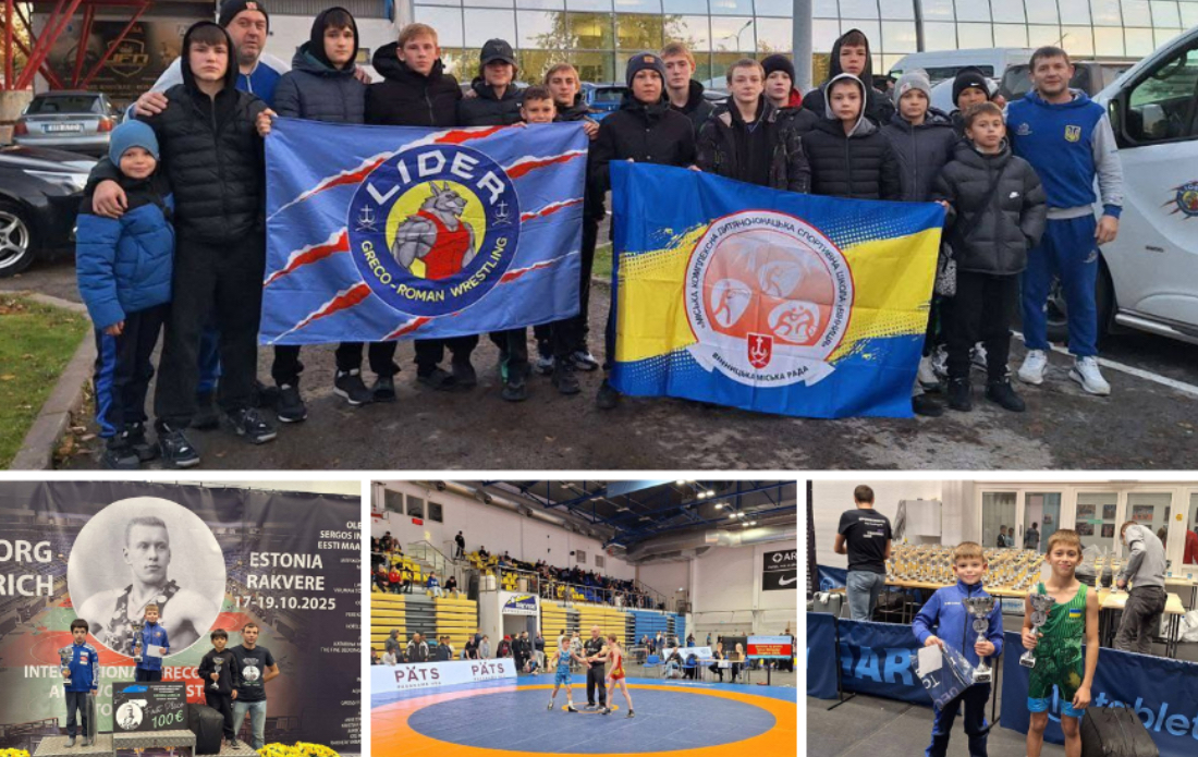 Вінницькі борці вибороли «золото» та «бронзу» на міжнародному турнірі в Естонії