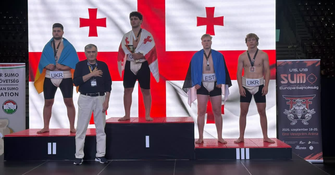 Вінницькі спортсмени здобули сім медалей на чемпіонаті Європи з сумо