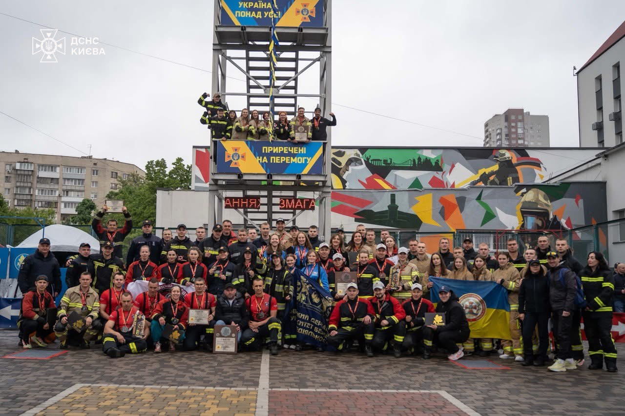 Серед найсильніших: вінницькі рятувальники увійшли в топ-10 на всеукраїнських змаганнях