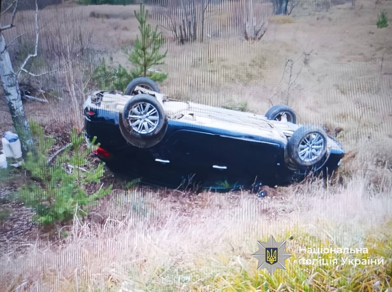 Поблизу Гайсина перекинувся Renault: загинула 76-річна пасажирка