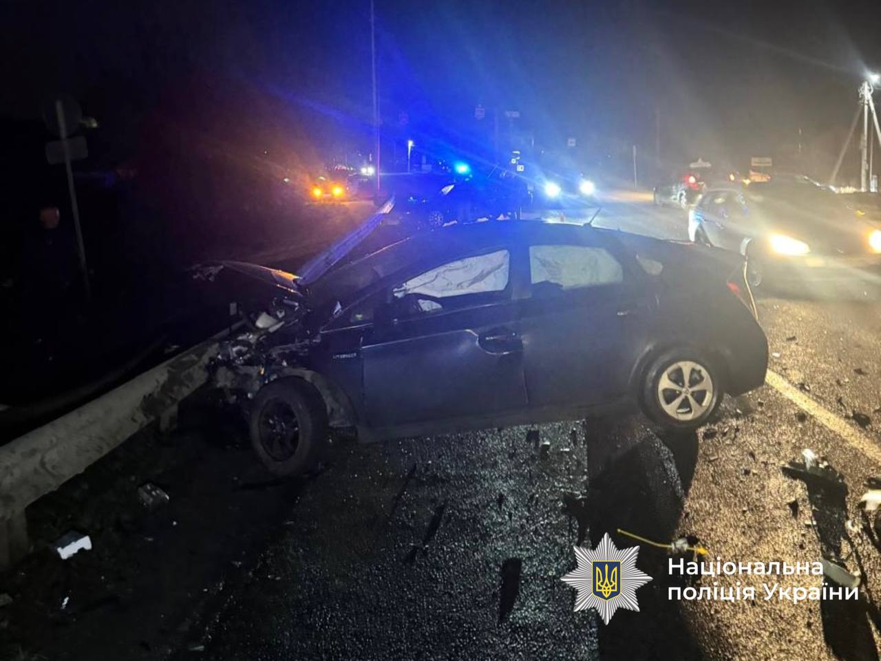 ДТП у селі Агрономічне: зіткнулися Toyota та Skoda, постраждали четверо людей