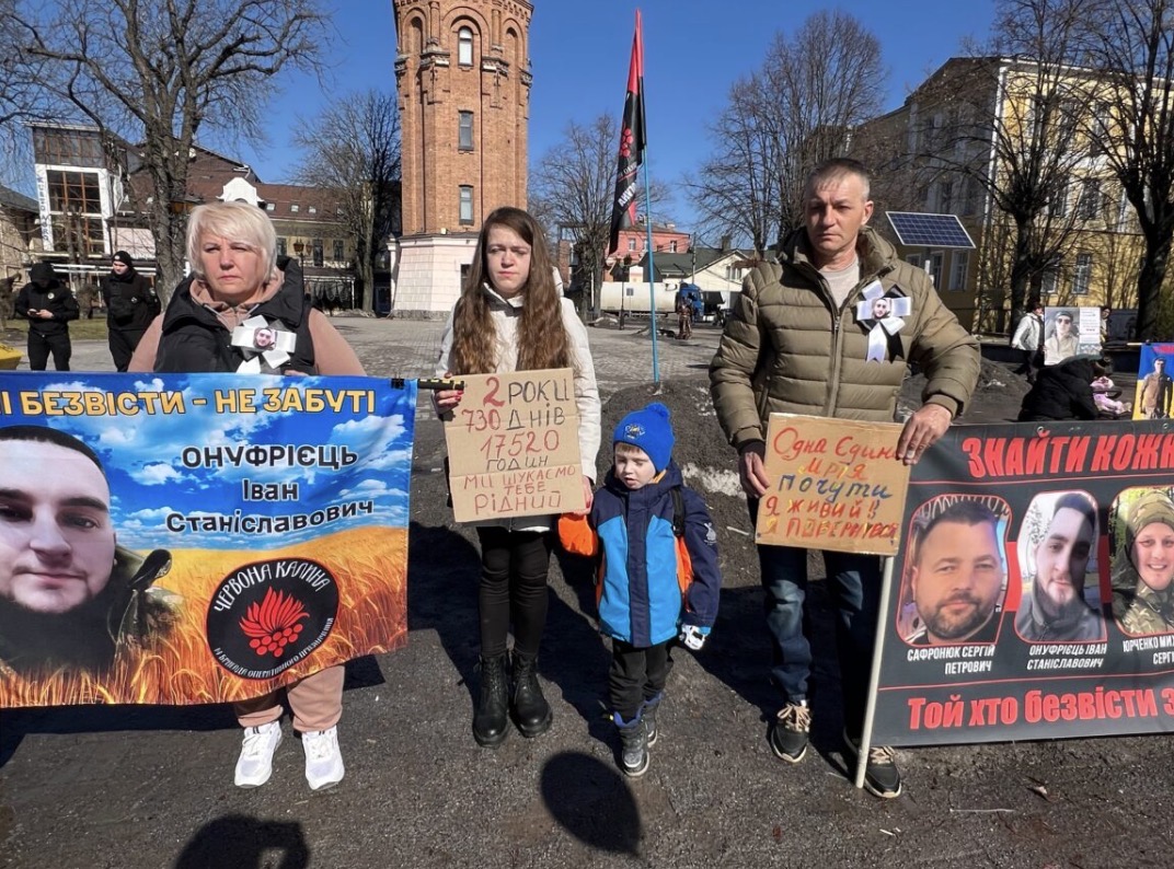 У Вінниці перед 8 Березня провели акцію на підтримку жінок у російському полоні