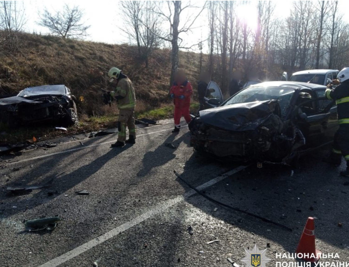 На Жмеринщині сталася ДТП: травми отримали четверо людей