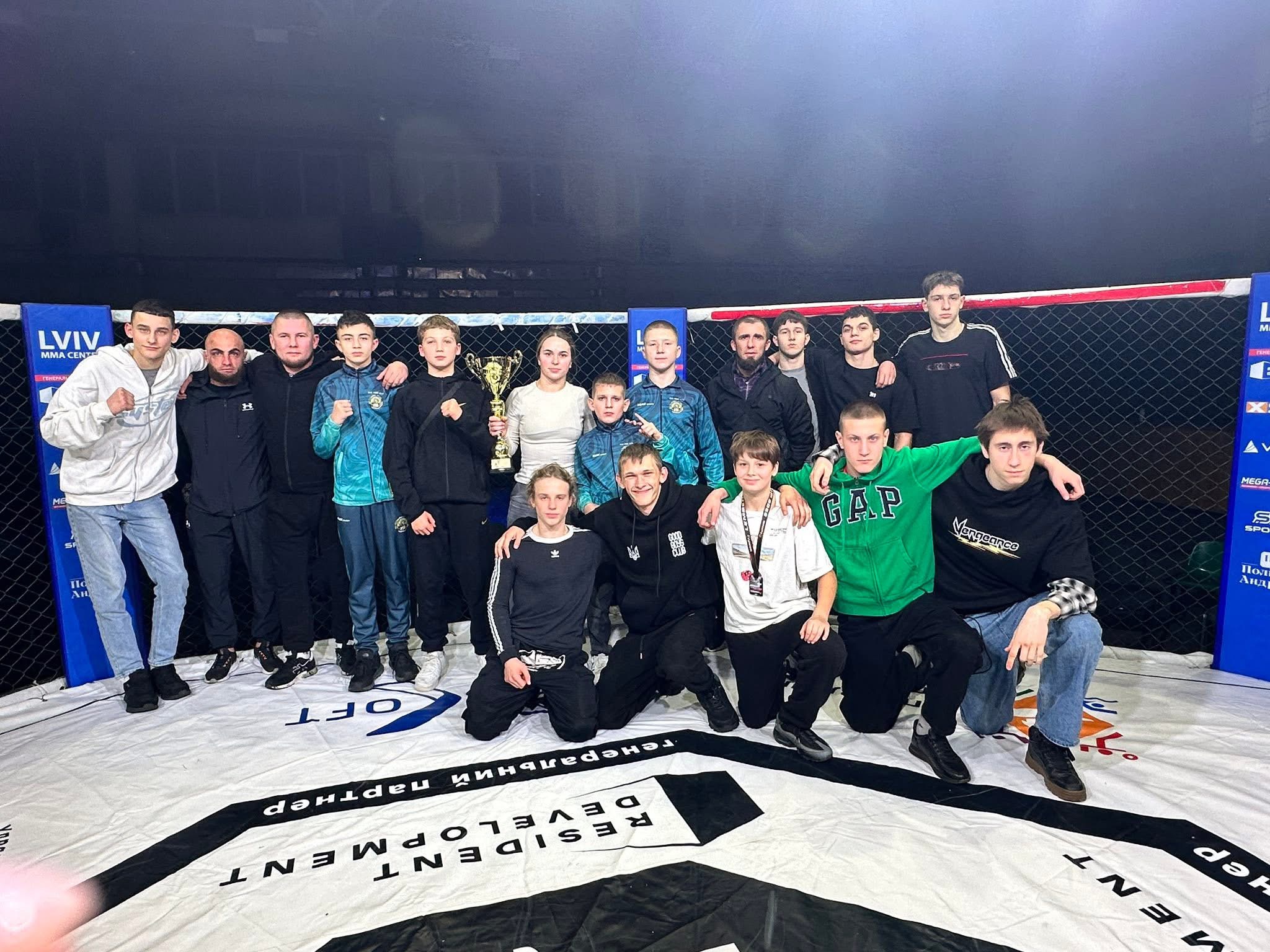 Тульчинські спортсмени здобули 9 нагород на Всеукраїнському турнірі ММА у Львові