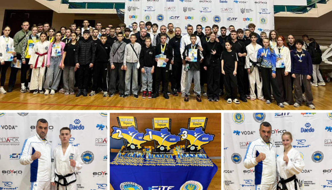 Вінницькі спортсмени здобули нагороди на Кубку України з таеквон-до ІТФ