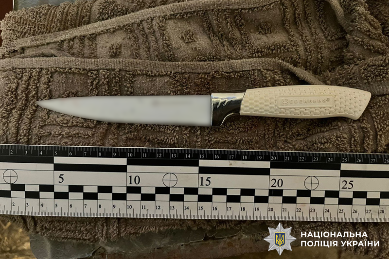 Конфлікт із ножем: на Гайсинщині затримали чоловіка за тяжке поранення знайомого