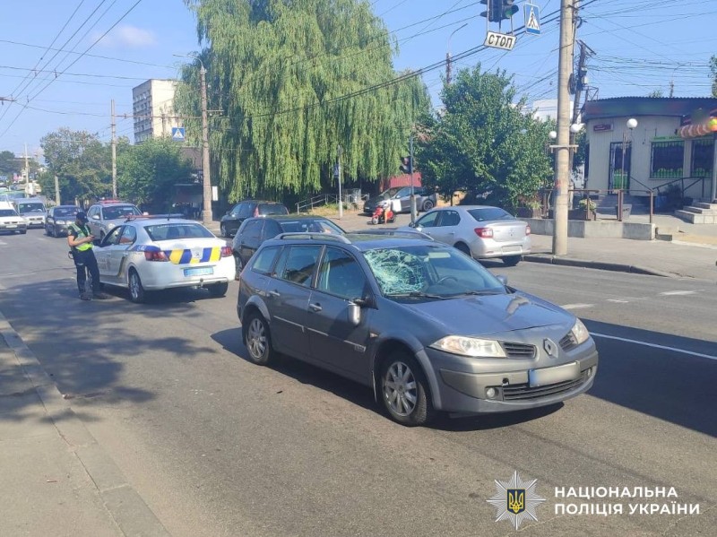 У Вінниці пішоходa збили «на зебрі» та й ще нa зелене світло