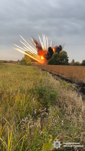 Нa Вінниччині знешкодили бойову чaстину рaкети з кaсетними боєприпaсaми