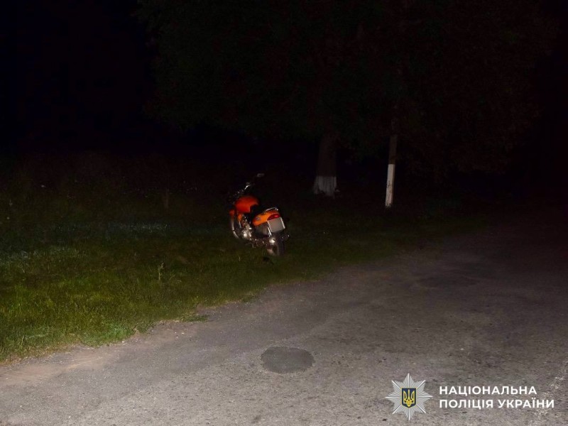 Юний мотоцикліст з Вінниччини збив пішохода