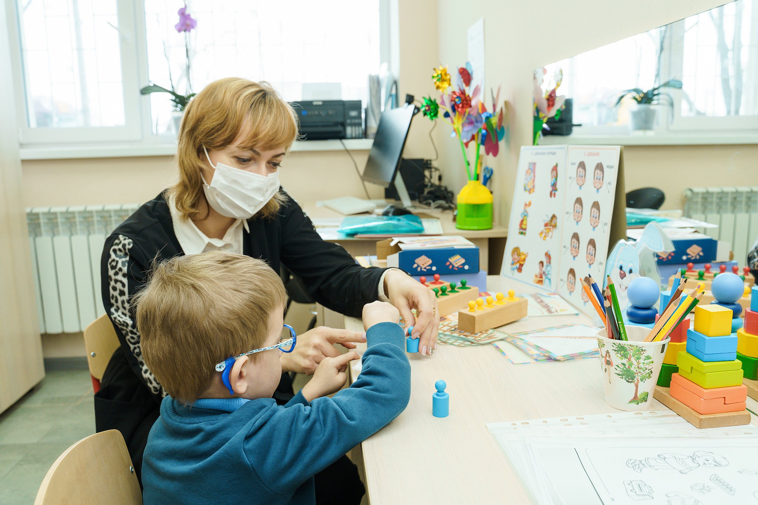 У 2021 році в Інклюзивно-ресурсному центрі №2 провели майже 500 корекційно-розвиткових занять