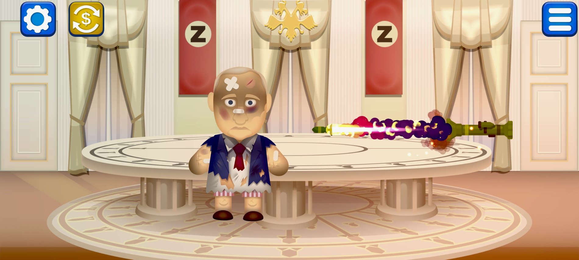 В Україні випустили антистрес-гру, в якій можна «відлупцювати» путіна та заробити грошей для ЗСУ