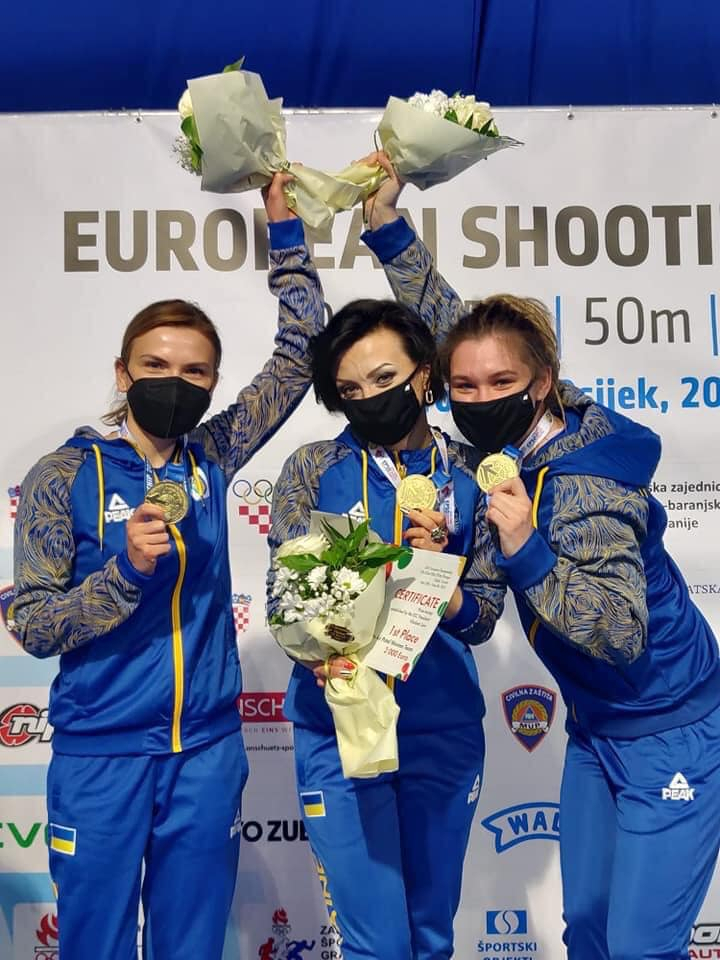 Українки вибороли золото в чемпіонаті Європи зі стрільби