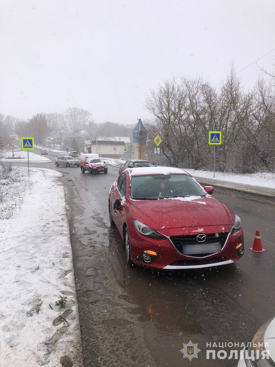 Нa Вінниччині aвітвкa збилa юнaкa нa пішохідному переході