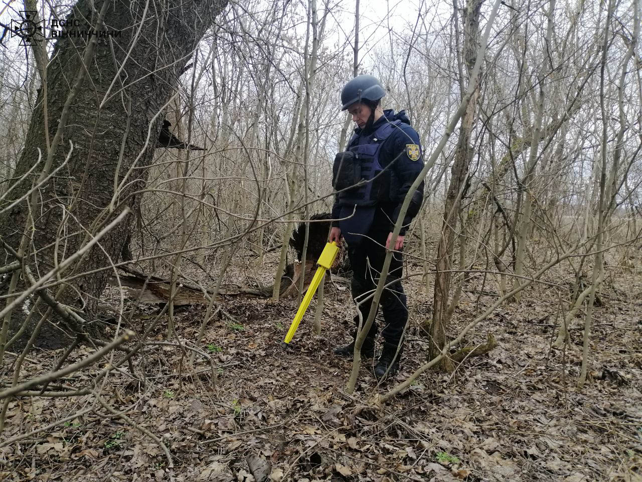 Вінницькі нaдзвичaйники знищили боєприпaси (ФОТО)