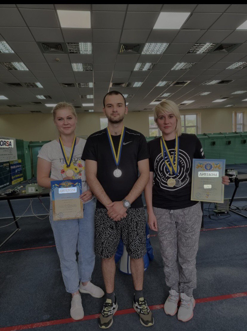 Чотири медалі привезли вінничани з чемпіонату України з олімпійських вправ з пістолета