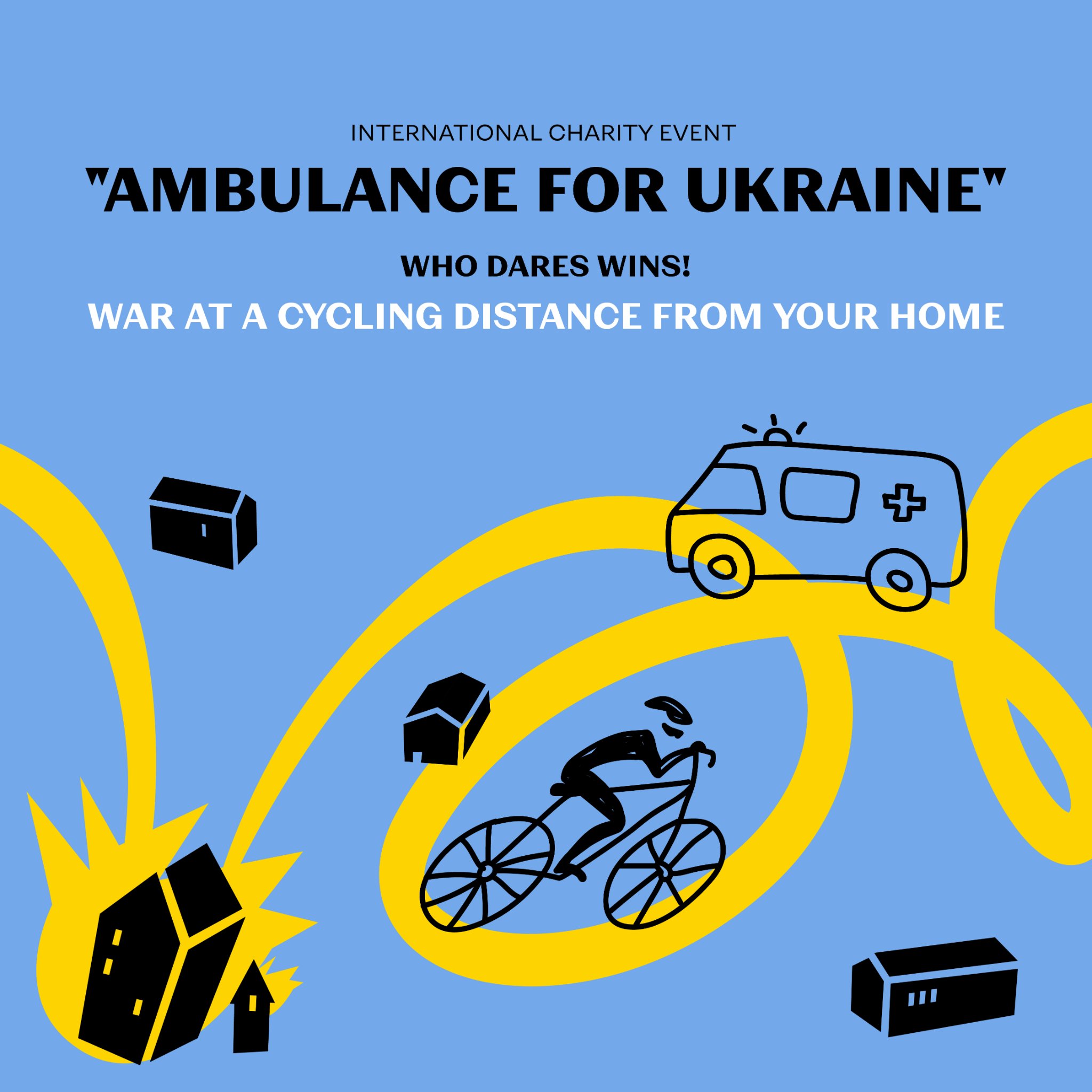 Проїдуть на роверах через всю Європу аби зібрати гроші на реанімобілі для України