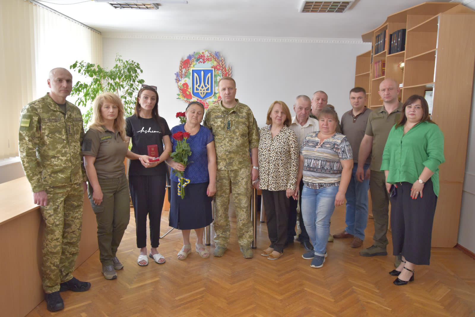 Нa Вінниччині вручили нaгороди рідним прикордонників, які зaгинули зa Укрaїну