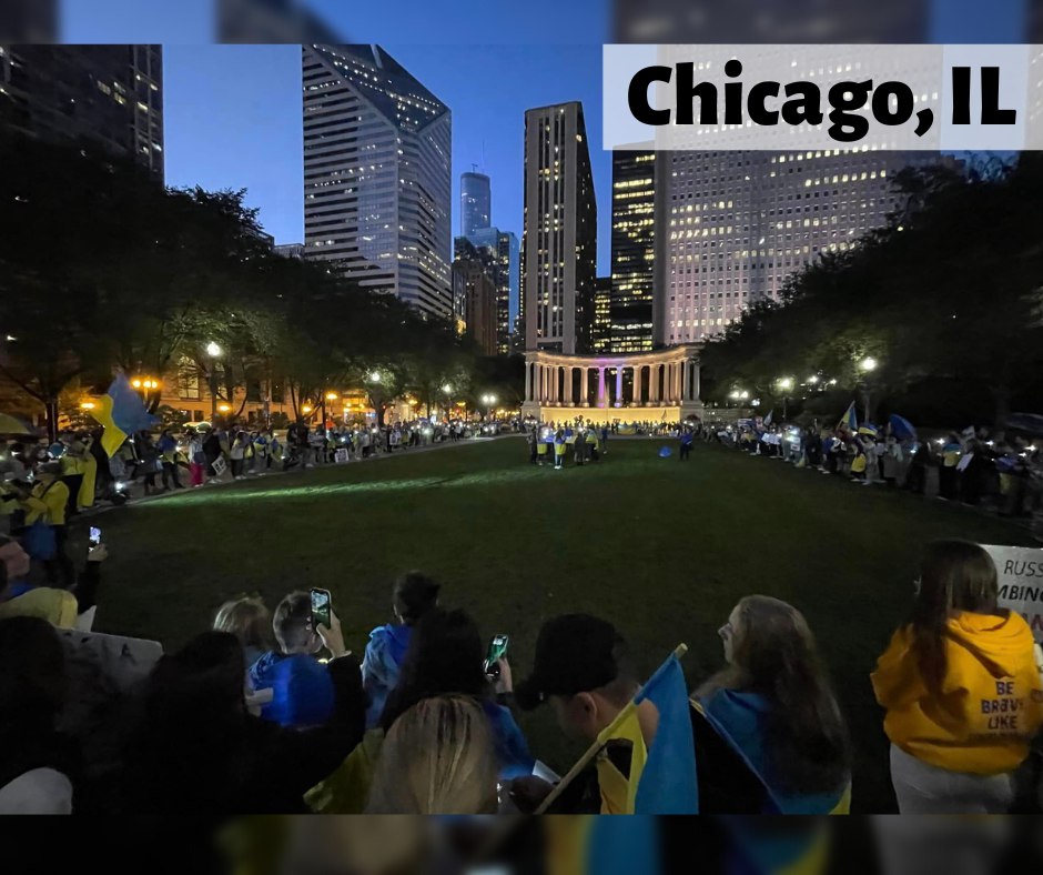 Українці влаштують акції по всьому світу до Дня захисника