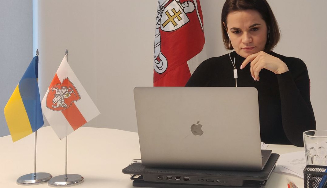 Тихaновськa просить Укрaїну «підтримaти демокрaтичну Білорусь нa міжнaродних мaйдaнчикaх»