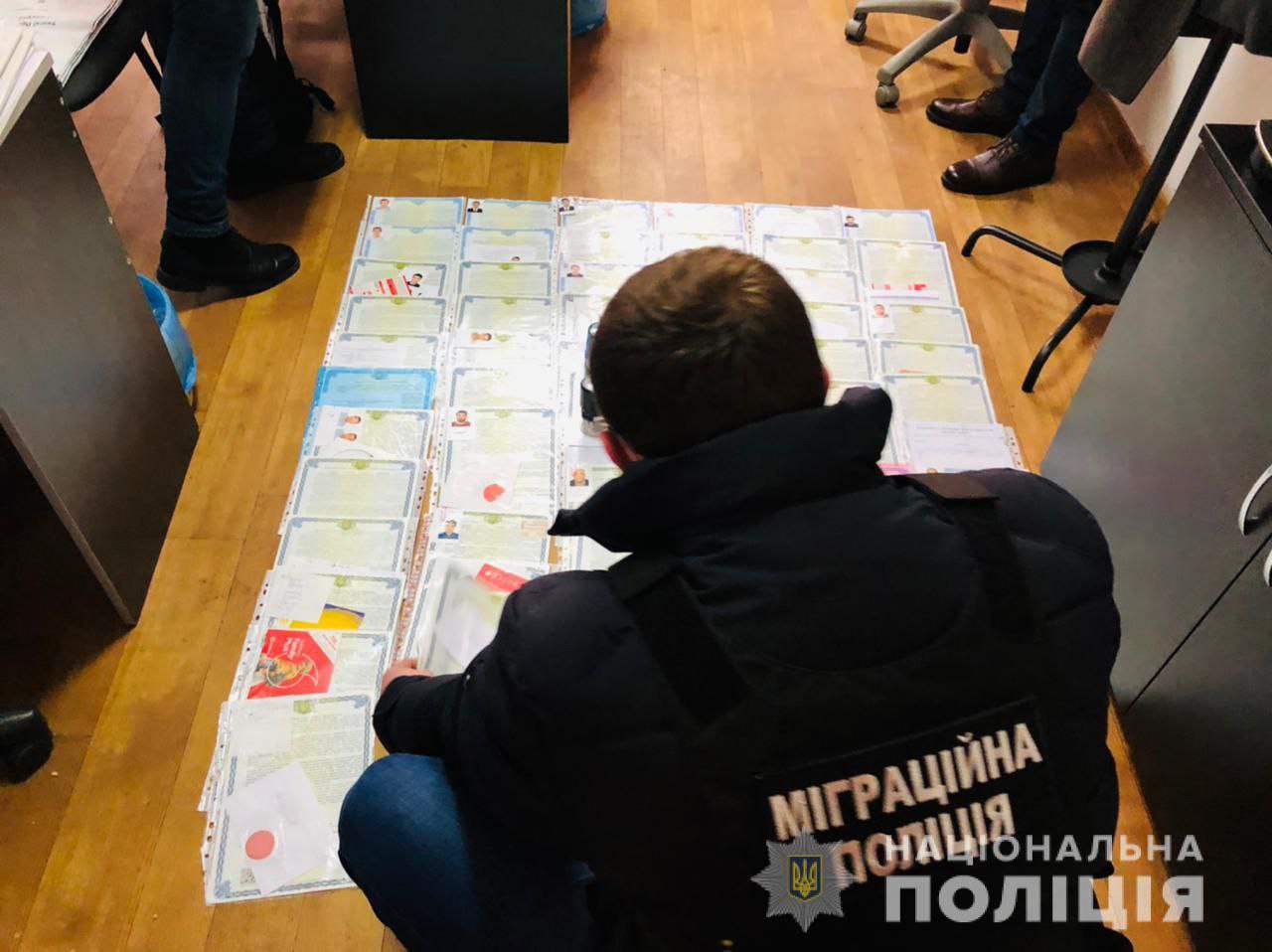Нацполіція викрила схему незаконної легалізації іноземців на території України