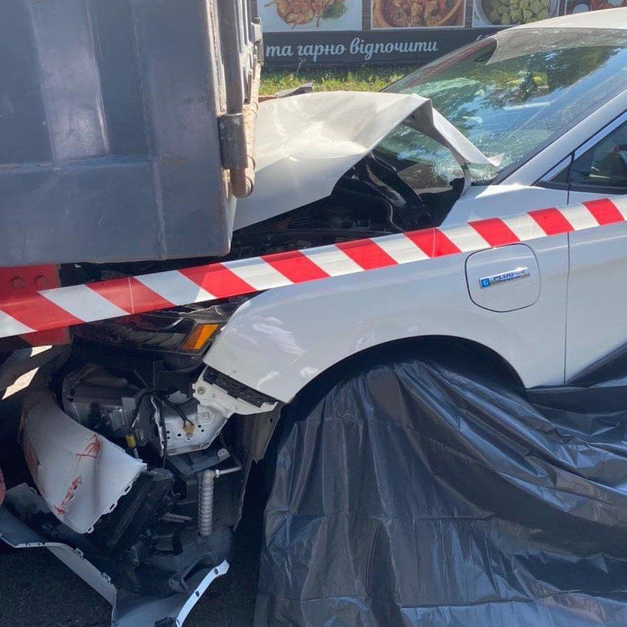 Затримано п'яного водія, який збив на смерть жінку на скутері, а потім протаранив вантажівку