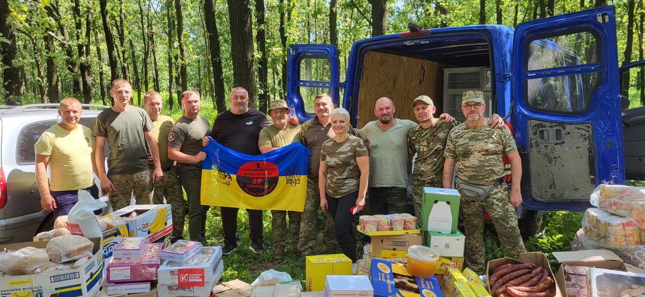 Волонтерський штаб «Українська команда» Вінниччини передав необхідну допомогу військовим