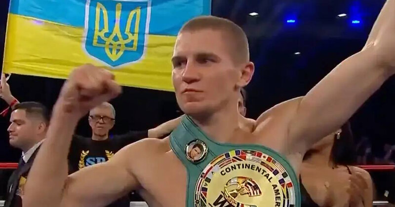 Вінничанин Сергій Богачук захистив чемпіонський пояс з боксу та нокаутував африканця Аллоті