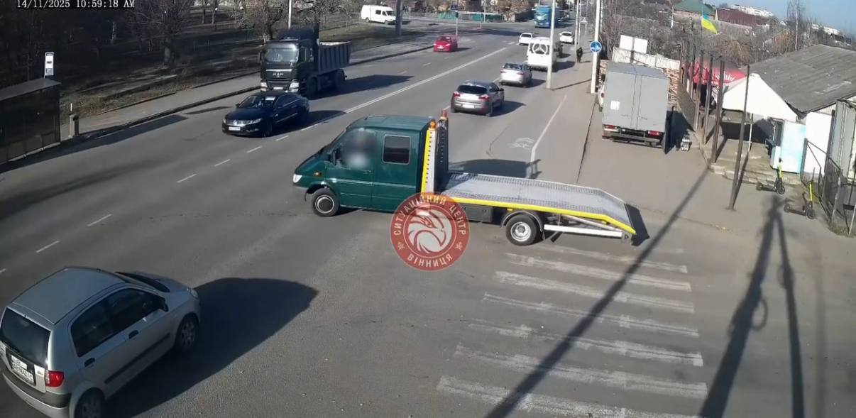 На перехресті Нечая та Русової зіткнулися два автомобілі: обійшлося без травмованих