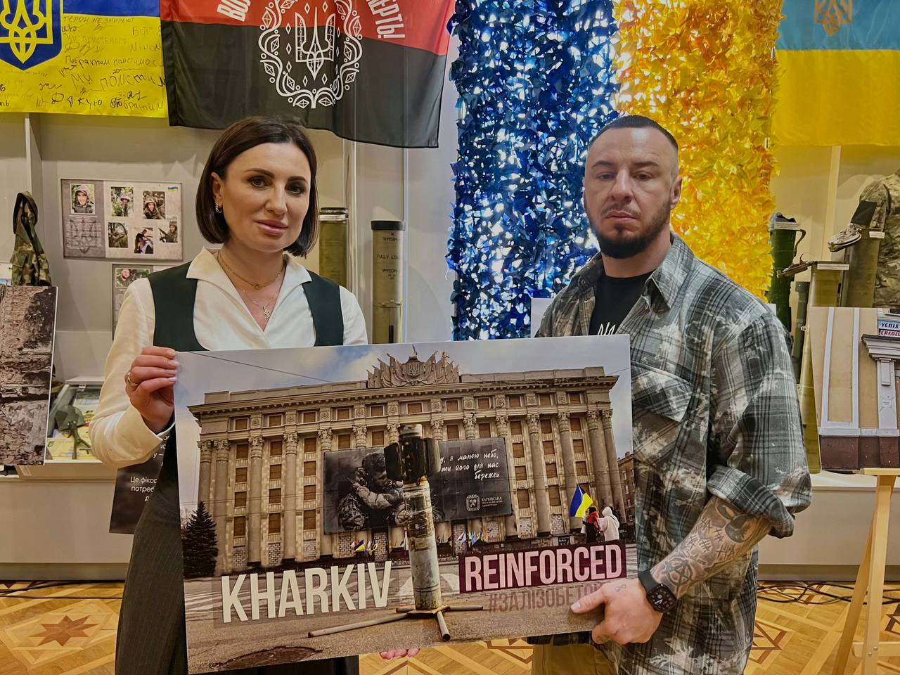 «Харків — залізобетон»: у Вінниці відкрили виставку про силу, що народилась із болю