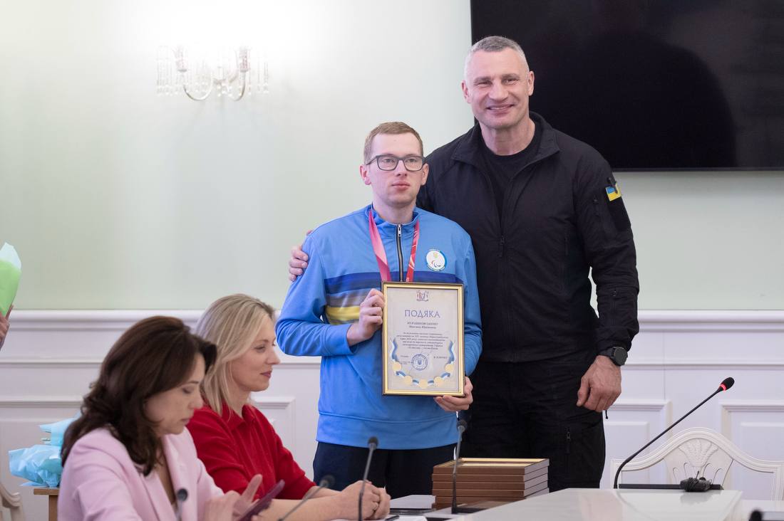 У Києві відзначили призерів Паралімпіади-2026 та міжнародних змагань серед ветеранів