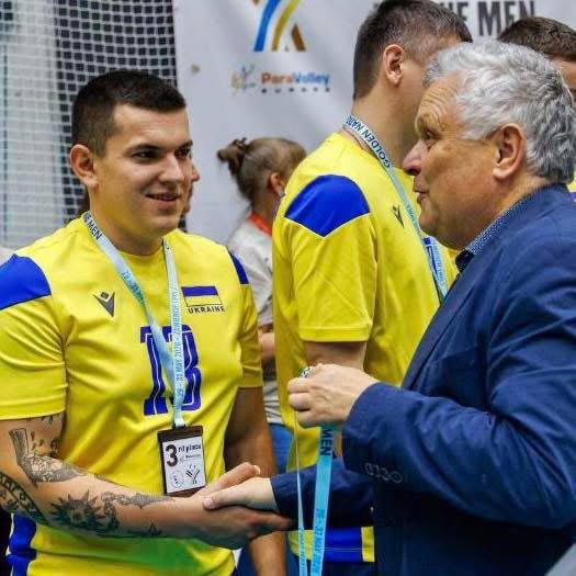 Ветеран із Вінниччини став бронзовим призером «Золотої Ліги Націй 2026» з волейболу сидячи