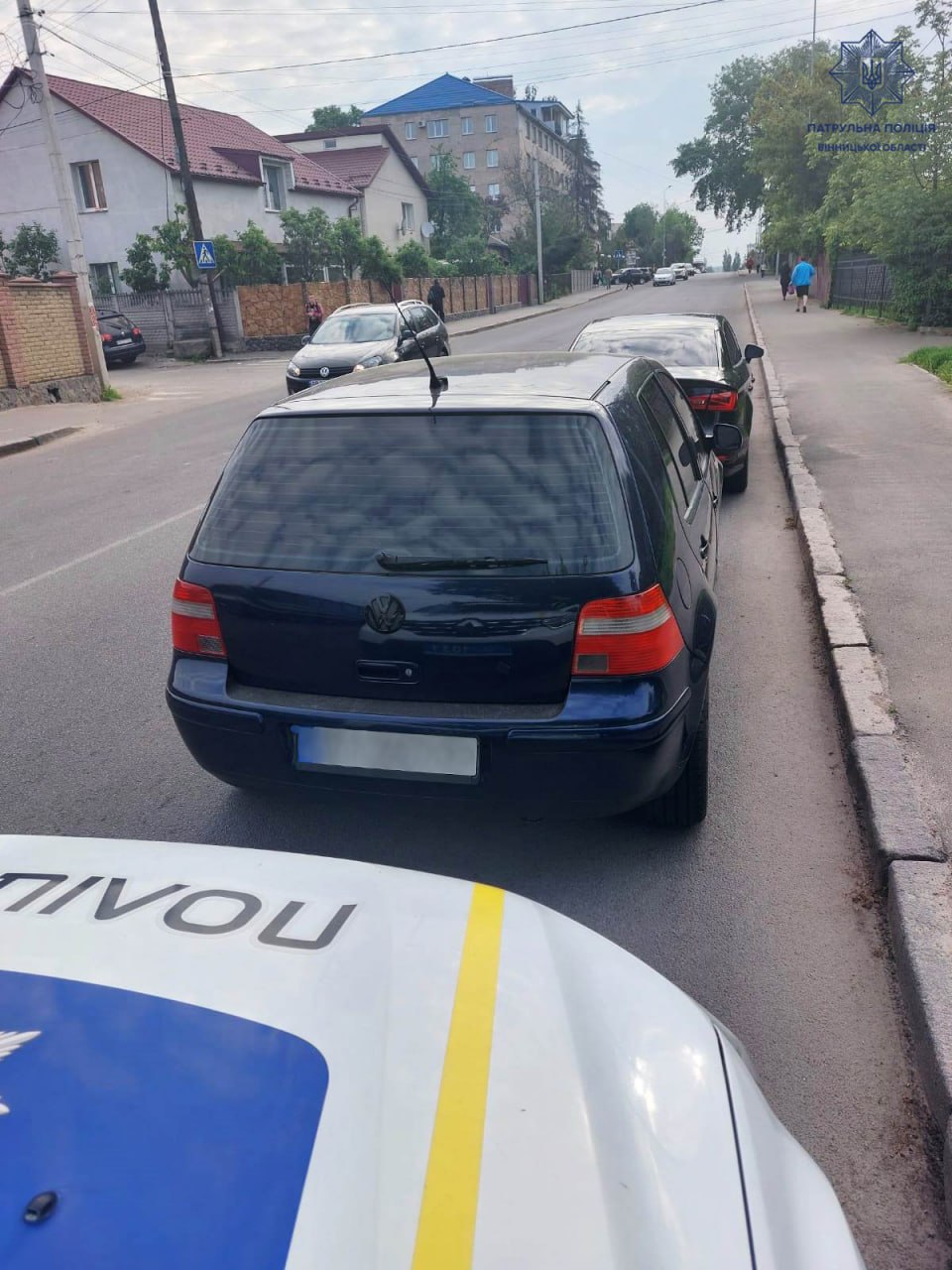 Вінницькі копи зупинили “двійникa” (ФОТО)