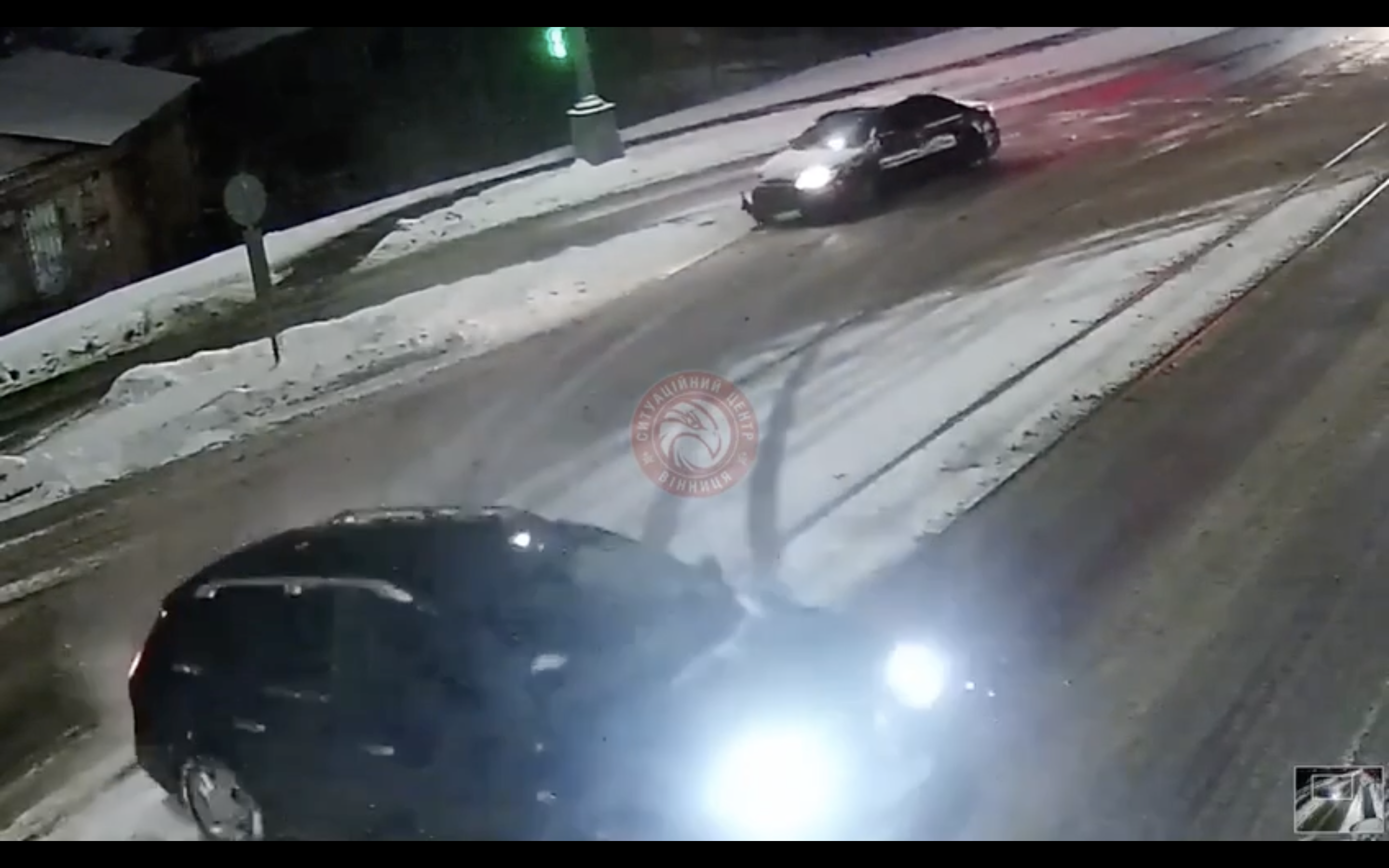 У середмісті Вінниці "не розминулись" два автомобілі