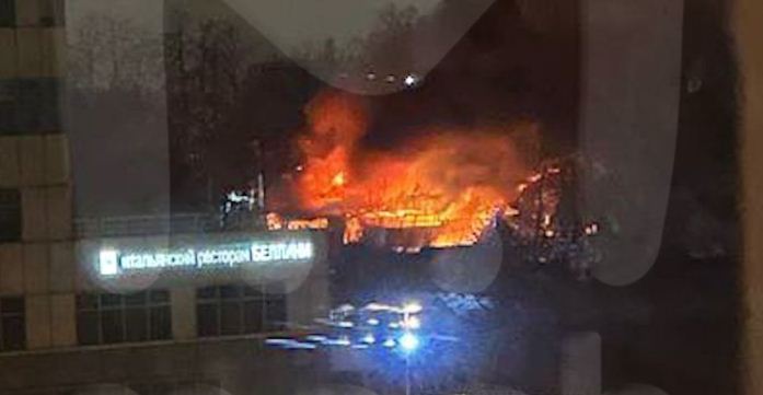 У москві пожежа – горить гірськолижний комплекс