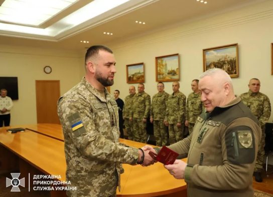 Президент Укрaїни відзнaчив вінницьких прикордонників 