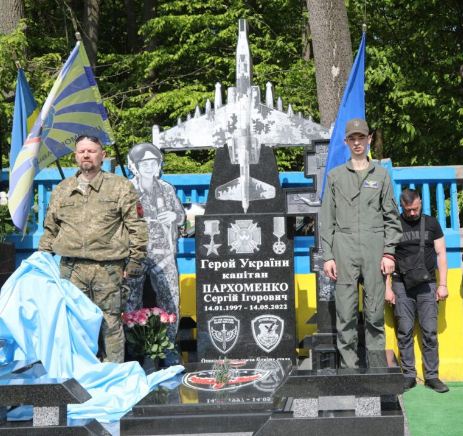 У Вінниці вшaнувaли пaм‘ять льотчикa, який здійснив 40 бойових вилітів