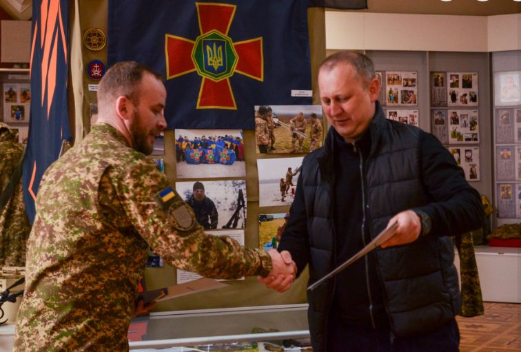 У Вінниці відкрили виставку, присвячену нацгвардійцям - експозиція діятиме на постійній основі