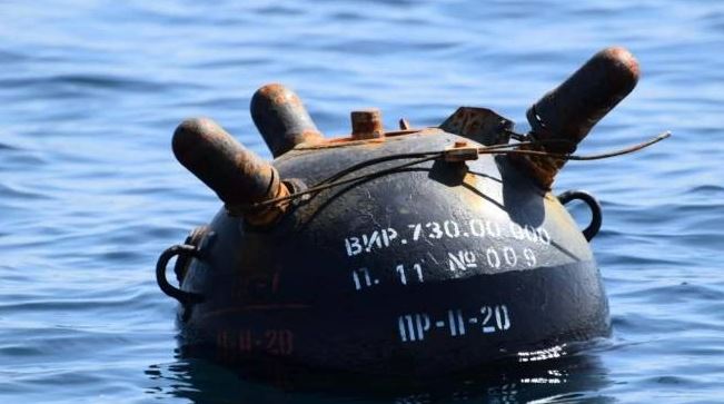 У Чорному морі біля берегів Болгарії виявили якірну міну